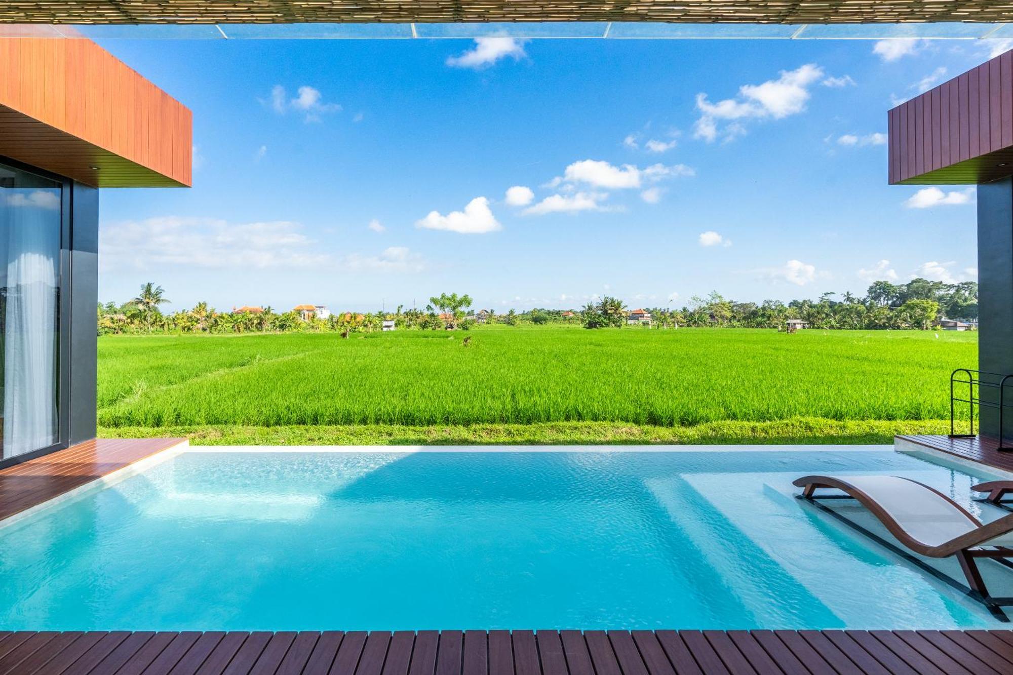 Green Flow Ubud Villas I Exteriör bild