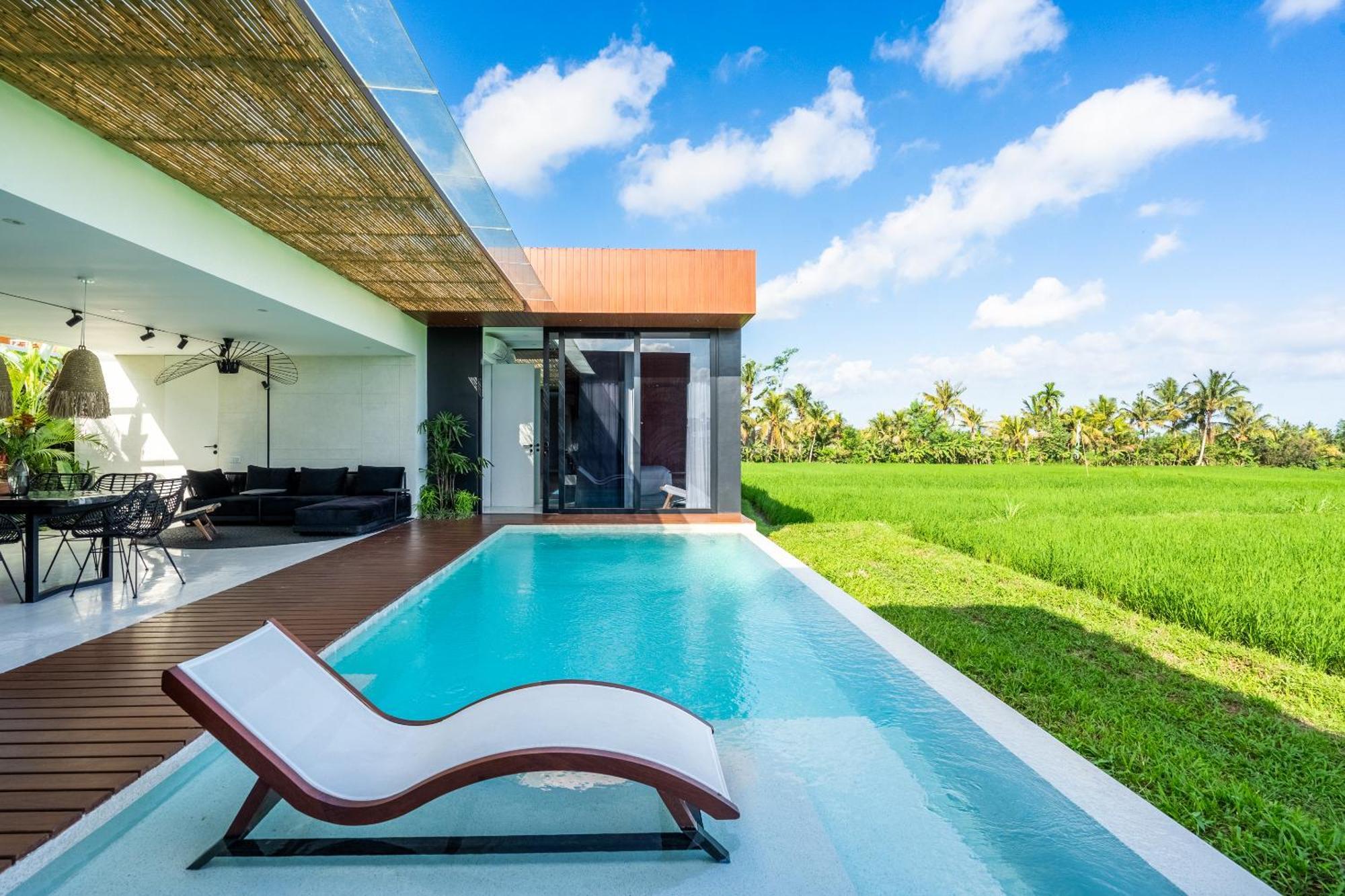 Green Flow Ubud Villas I Exteriör bild