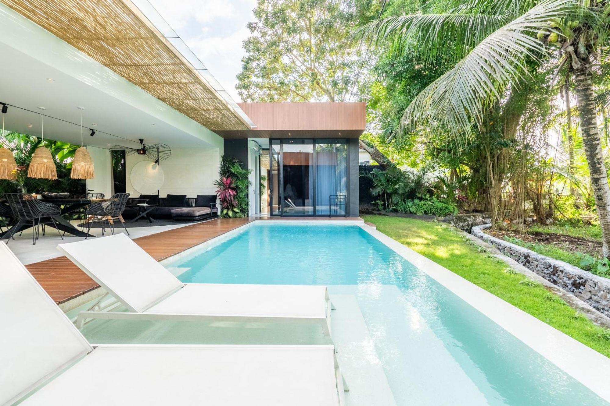 Green Flow Ubud Villas I Rum bild