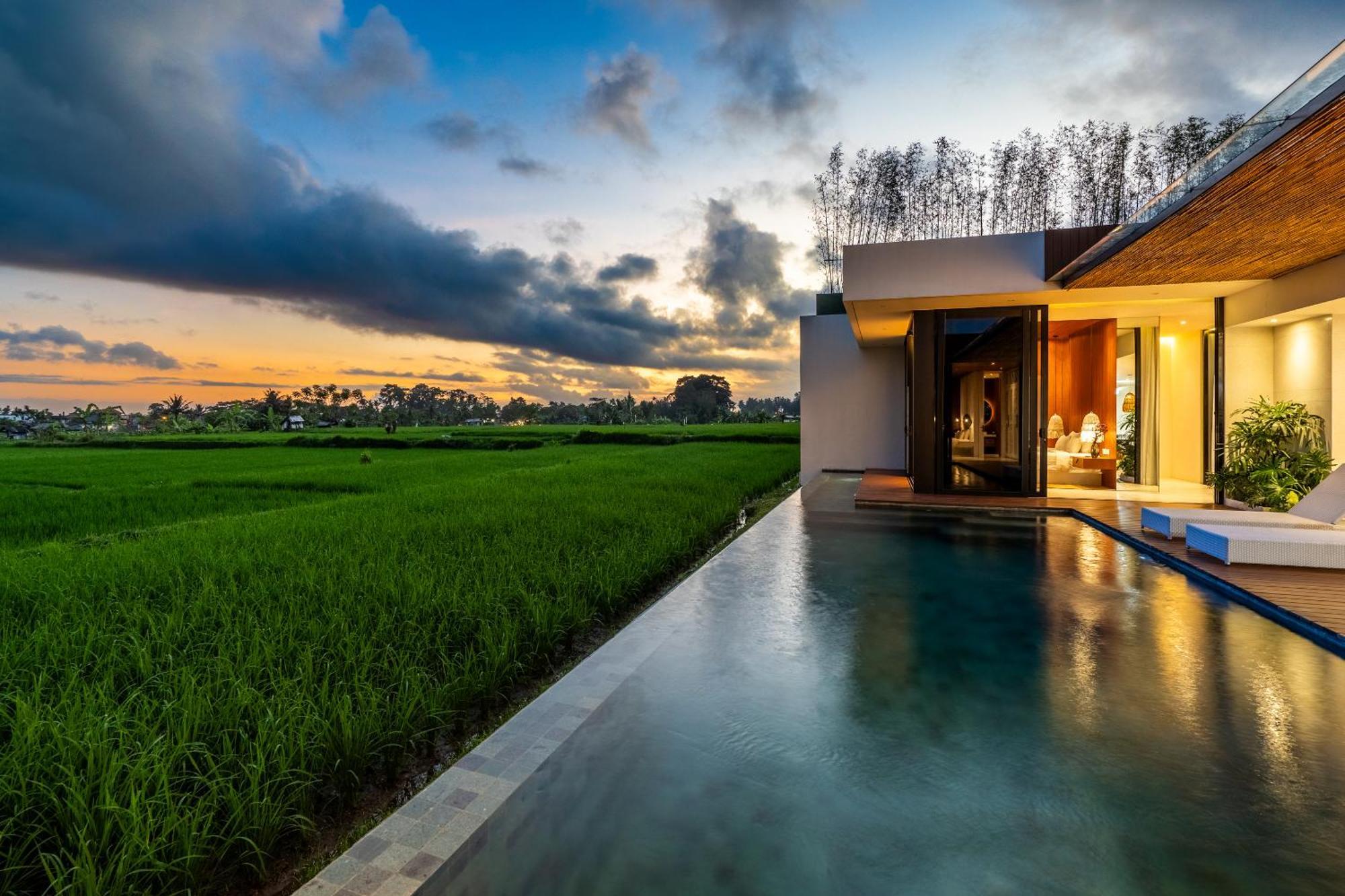 Green Flow Ubud Villas I Rum bild
