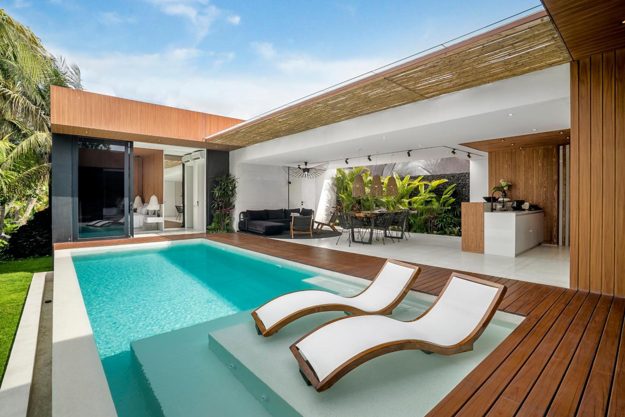 Green Flow Ubud Villas I Rum bild