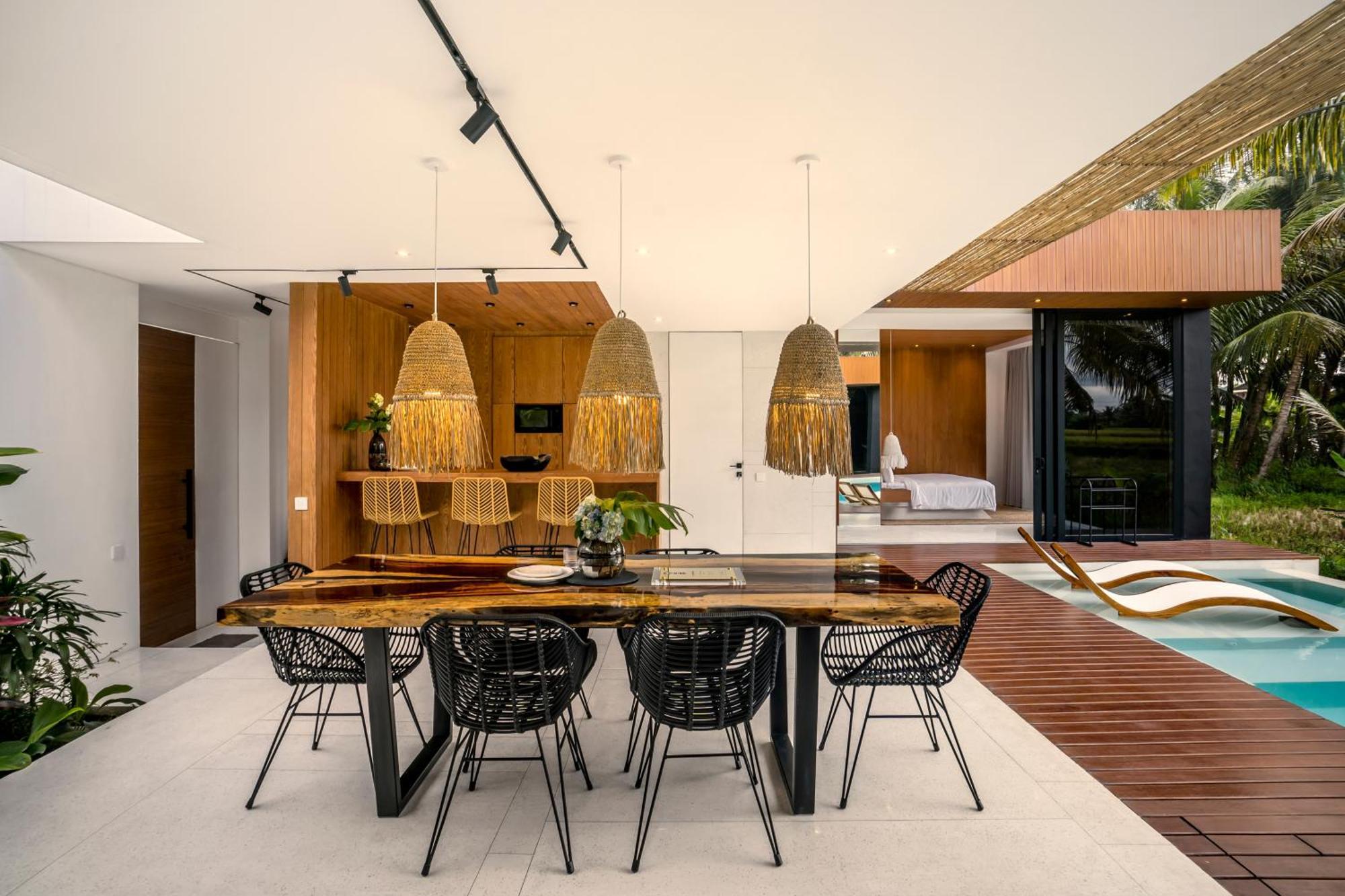 Green Flow Ubud Villas I Rum bild