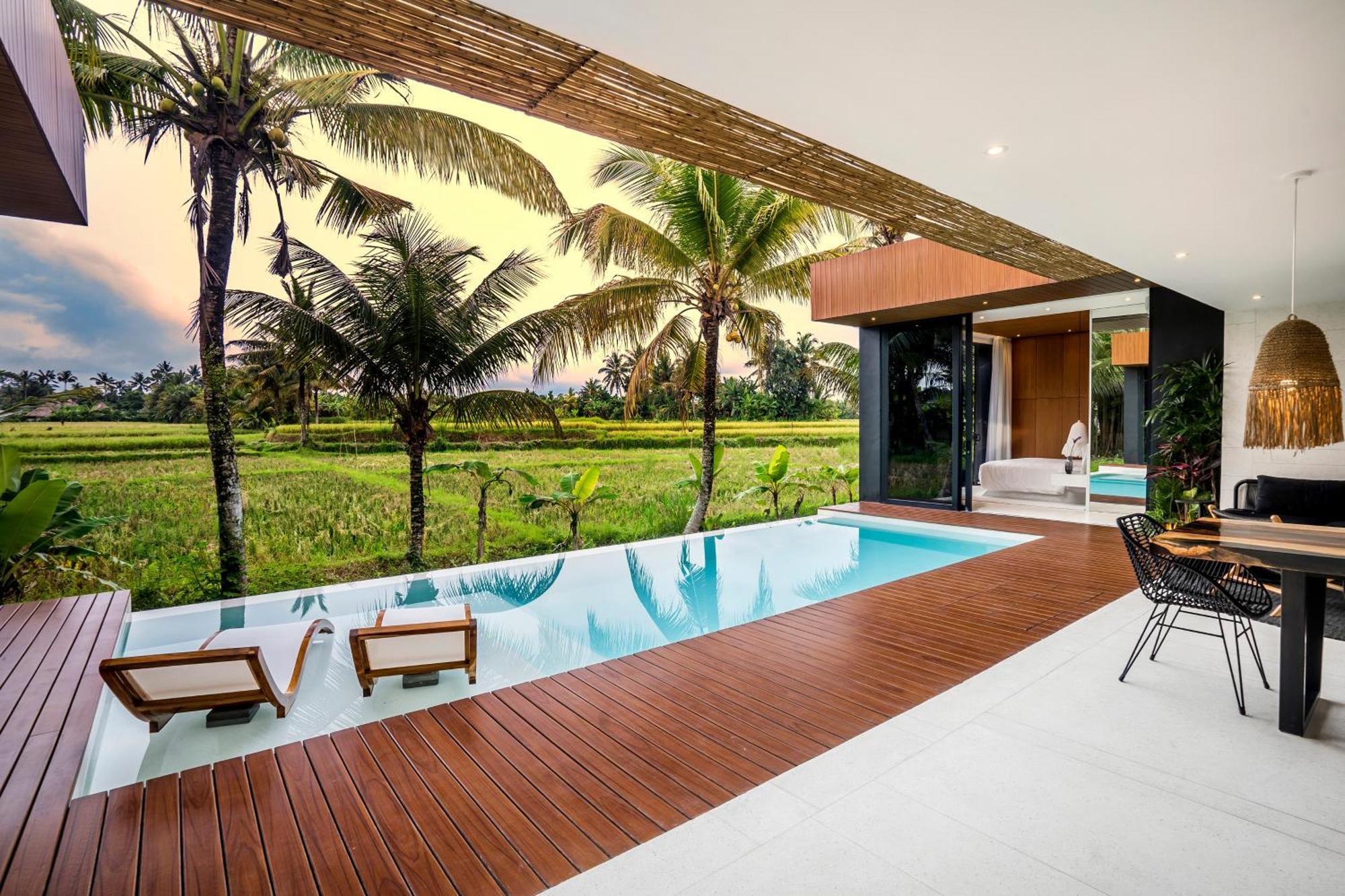 Green Flow Ubud Villas I Rum bild