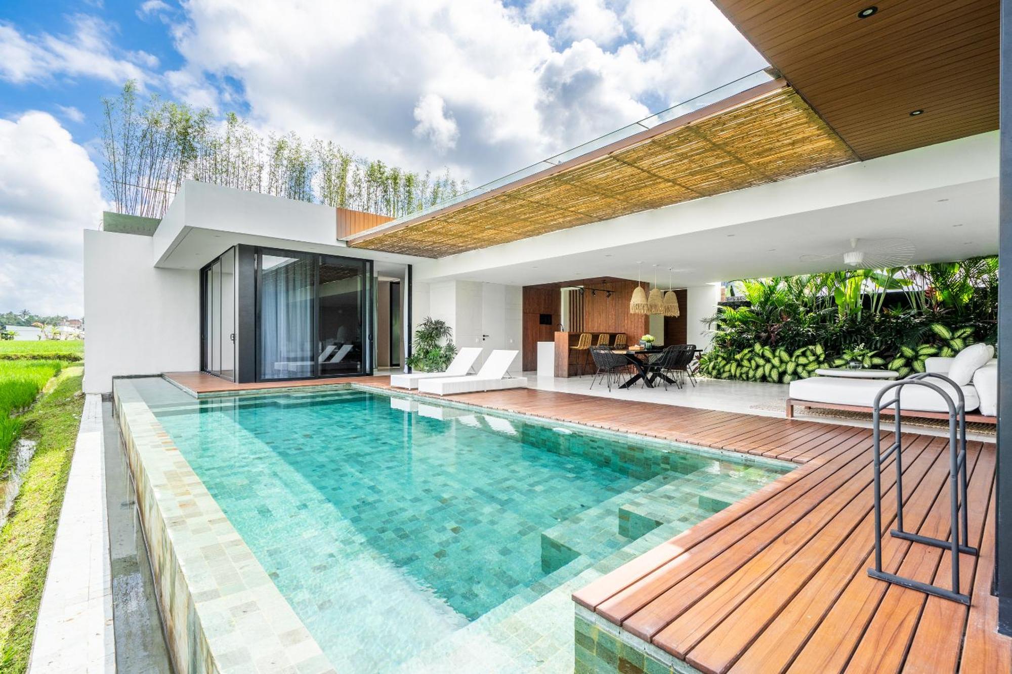 Green Flow Ubud Villas I Rum bild